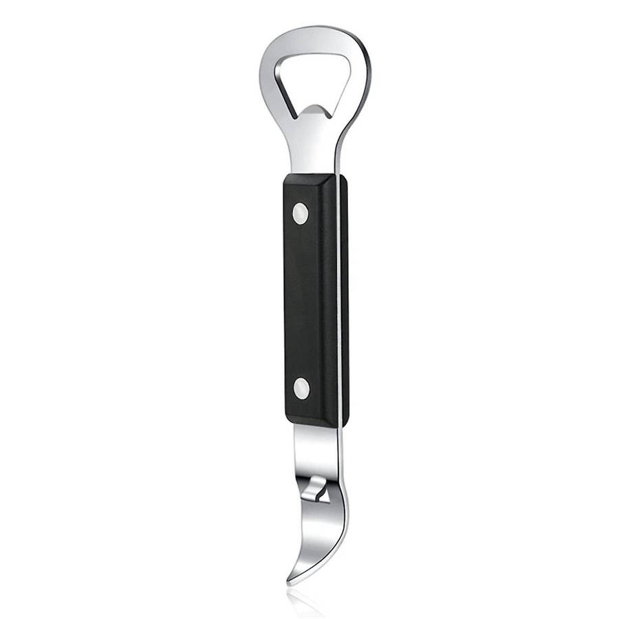 Can Punch Bottle Opener, Manual Stainless Steel Can Opener 1 Pack