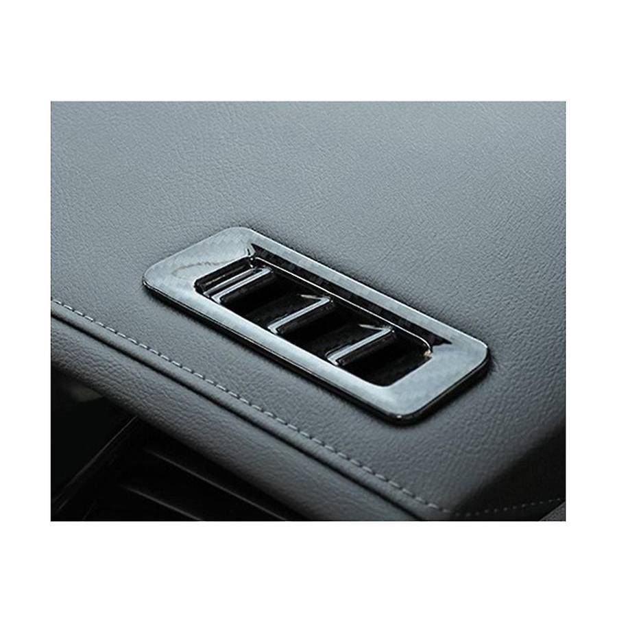 Car Abs Carbon Fiber Dashboard Front Upper a Pillar Small Air Conditioner Vent Outlet Decoration Co