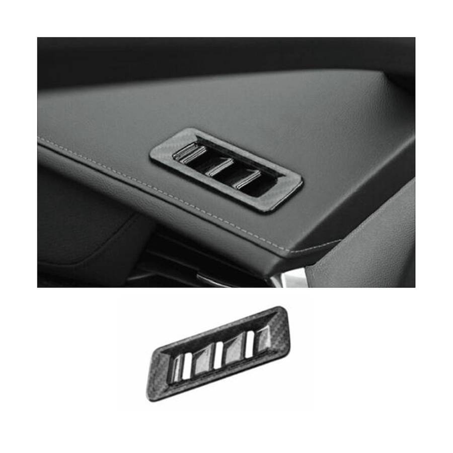 Car Abs Carbon Fiber Dashboard Front Upper a Pillar Small Air Conditioner Vent Outlet Decoration Co