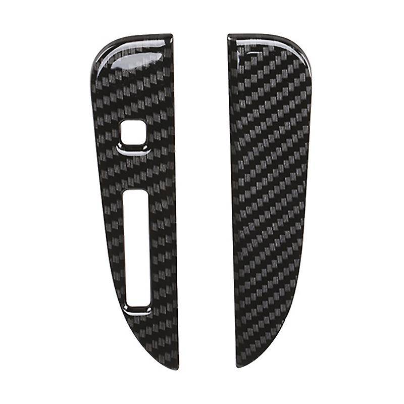 Car ABS Carbon Fiber Gear Shift Panel Cover Trims Decor Frame Stickers for 2015 2016 2017