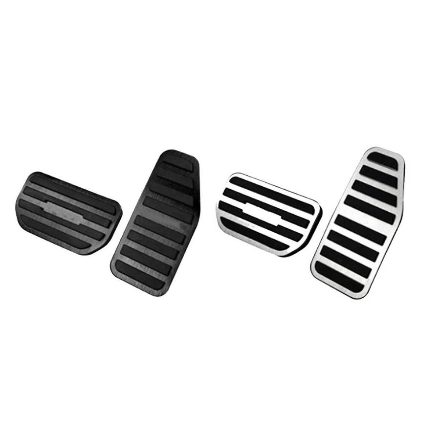Car Accelerator Brake Pedal Pad Covers Aluminum Alloy for Swift /ZD Series 2024+ Anti-Skid Brake Sti