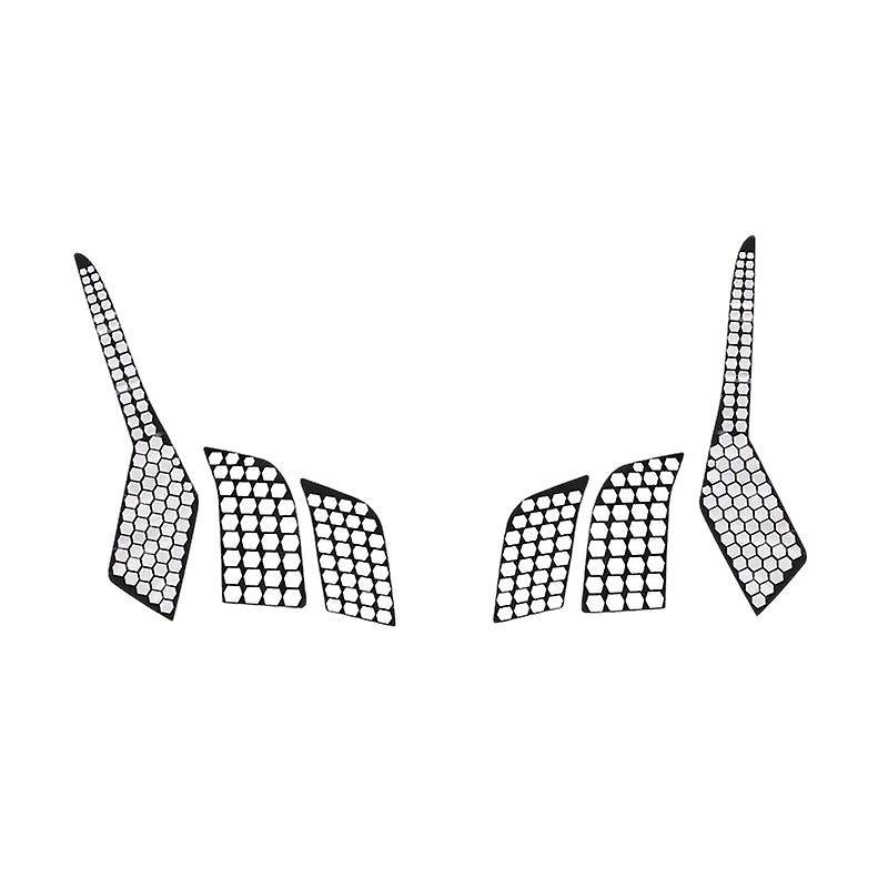 Car Auto Accessories Rear Tail Light Lamp Honeycomb Protector Sticker Accessories for 3008 / 3008 GT