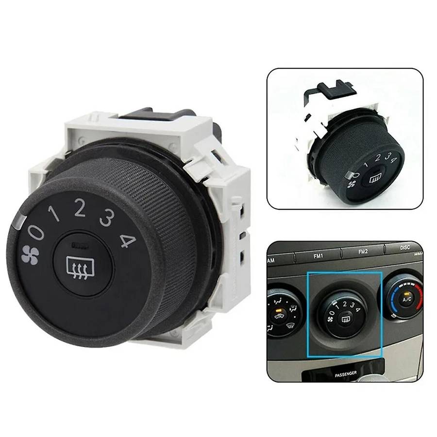 Car Blower A/C Fan Control Switch for Matrix 55902-12100 55902-02030 55902-02070 55902-75D358