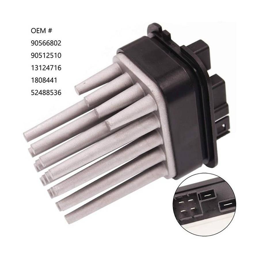 Car Blower Fan Speed Controller Motor Heater Resistor for Opel 1808441 01808441 13124716 90566802 90
