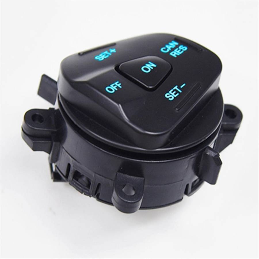 Car Blue LED Steering Wheel Right Cruise Control Switch Button for Fiesta MK7 MK8 Escort Ecosport 20
