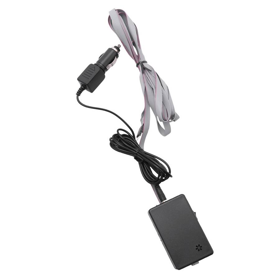 Car Blue LED Music Rhythm Flash Light Sound Activated Sensor Equalizer Rear Windshield Sticker Styli