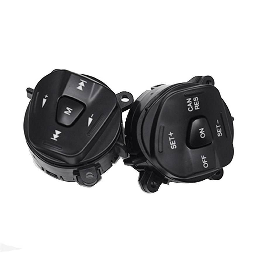 Car Blue LED Steering Wheel Right Left Cruise Control Switch Button for Fiesta MK7 MK8 Escort Ecosp