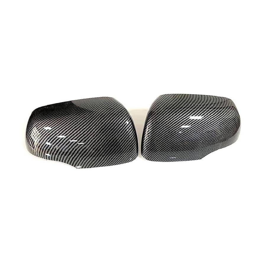 Car Carbon Fiber Abs Reversing Mirror Shell Rearview Mirror Cover Reflector Rear Cover Shell for Pi