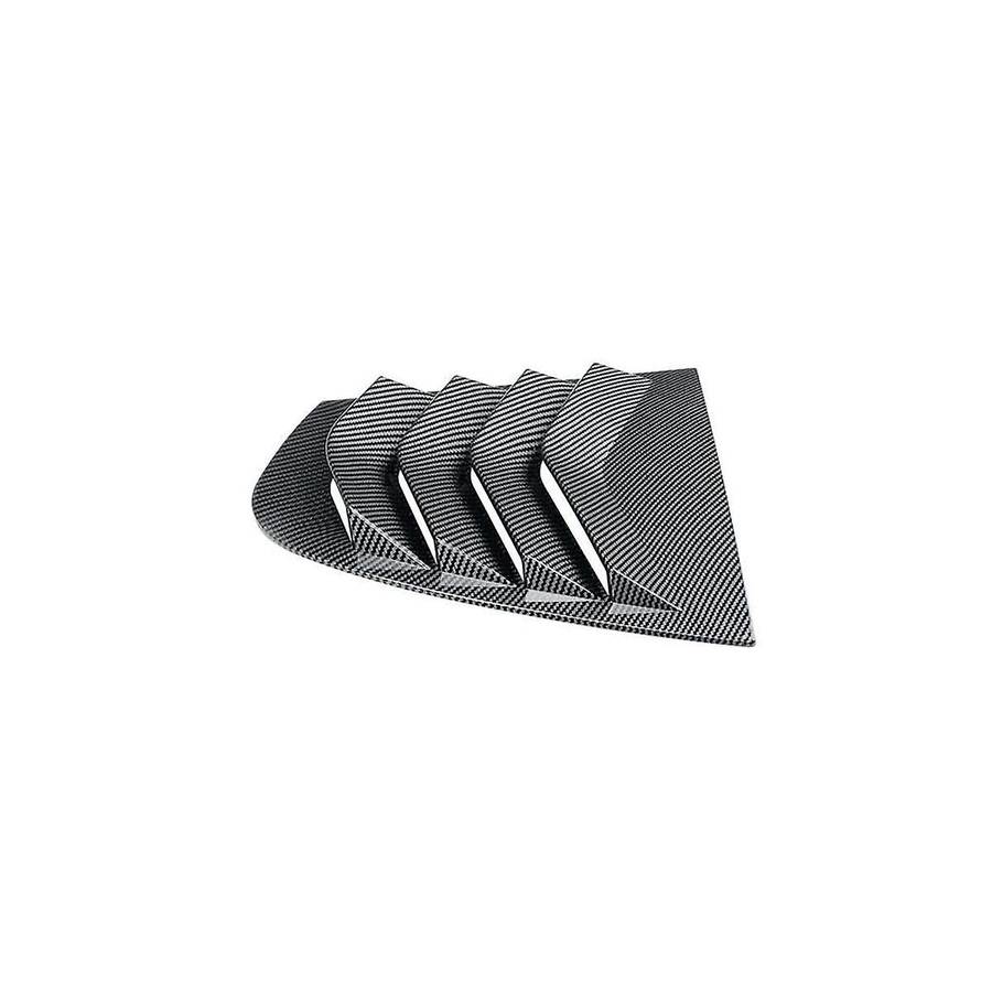 Car Carbon Fiber Rear Windows Triangle Louver Cover Sticker for 3series E90 320i 330i M3 2005-2011 C