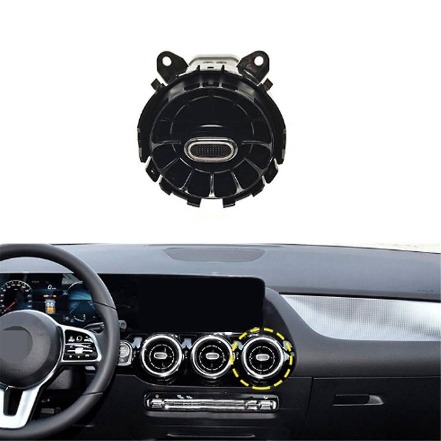 Car Center Console Air Conditioner Vent Assembly A/C Vents for B GLA BLB CLASS W247 2020-2024 NO.3
