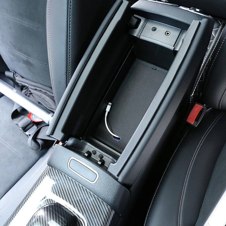 Car Center Console Box Tray Divider Organizer Box Container Holder for Gla Class H247 2020-2021
