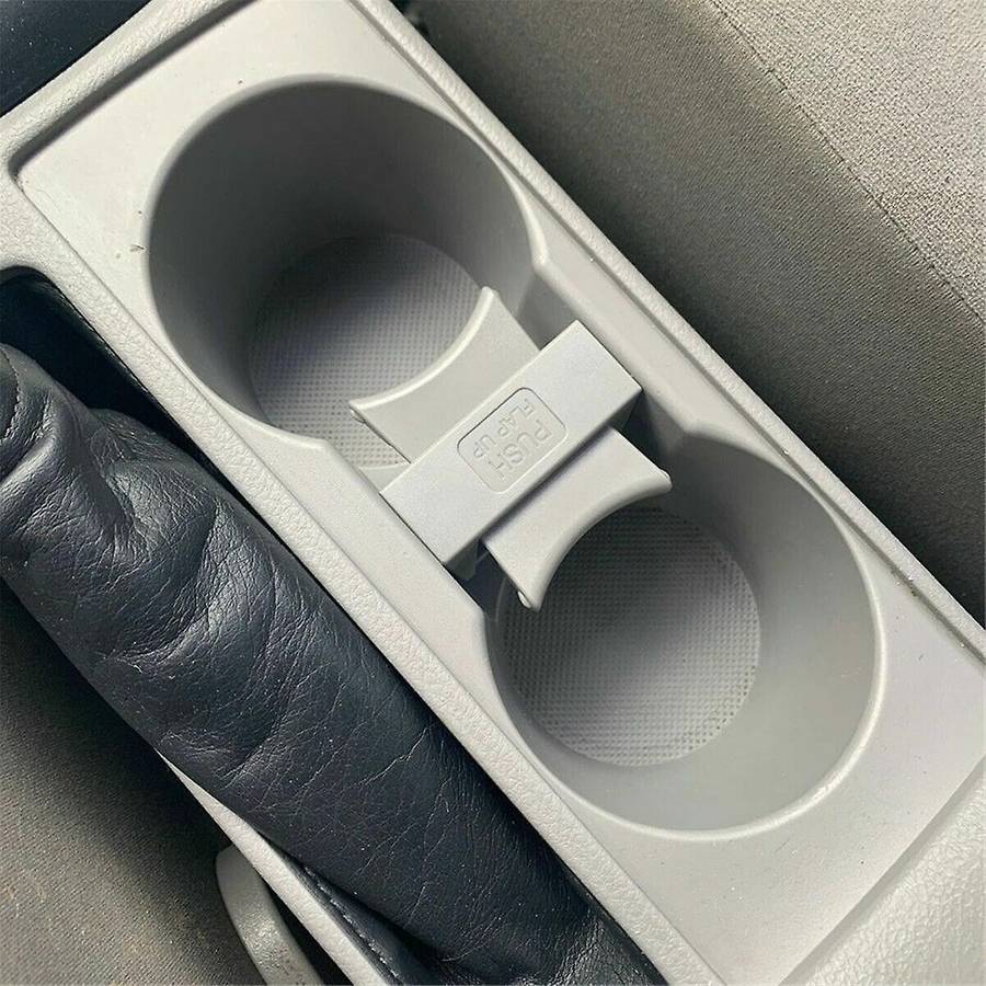 Car Center Console Cup Holder Partition 55620-02140 for 2009-2013 Folding Removable Cup Holder Black