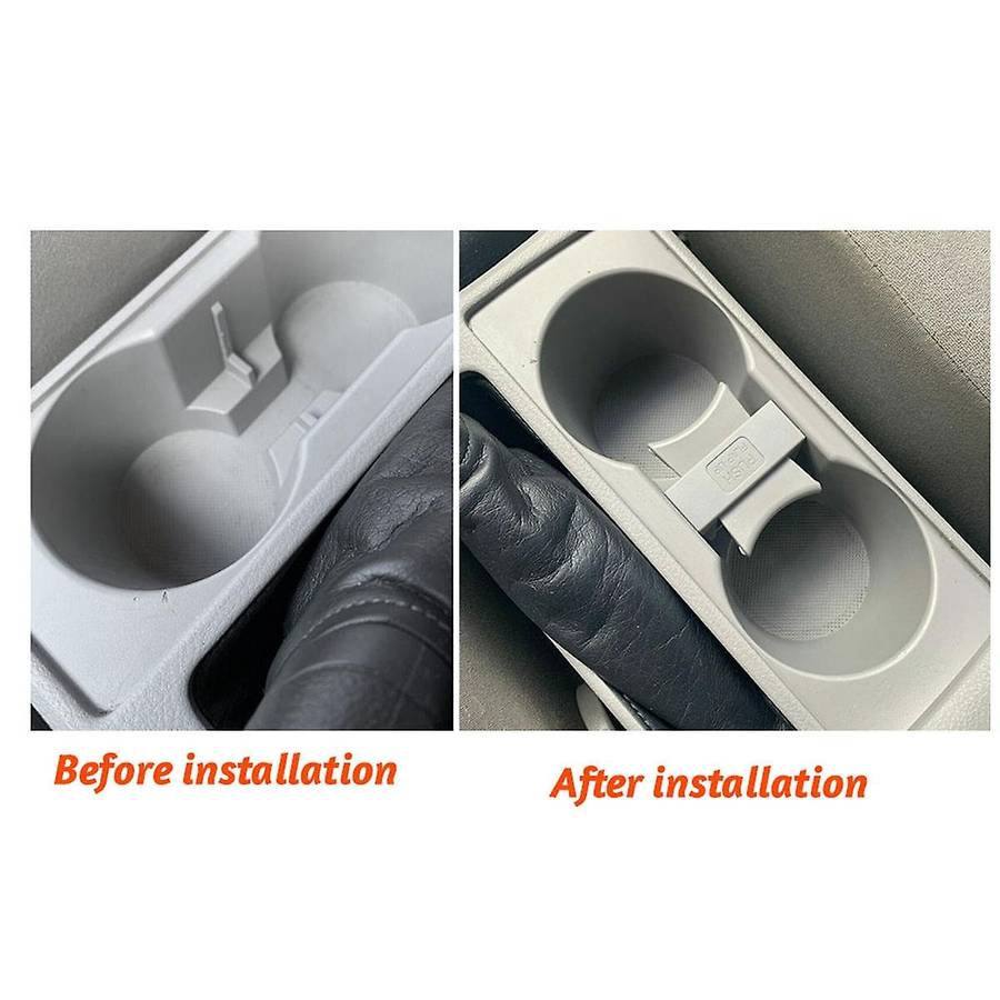 Car Center Console Cup Holder Partition 55620-02140 for 2009-2013 Folding Removable Cup Holder Black