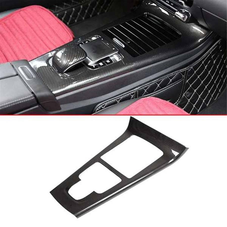 Car Center Console Protection Frame Trim Cover for A CLA Class W177 2019+ Gear Shift Panel Frame
