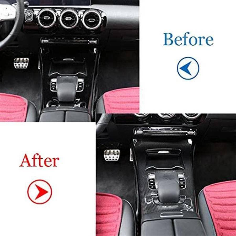 Car Center Console Protection Frame Trim Cover for A CLA Class W177 2019+ Gear Shift Panel Frame