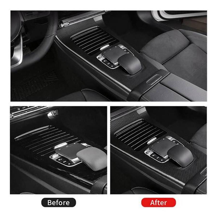 Car Center Console Protection Frame Trim Cover for A CLA Class W177 2019+ Gear Shift Panel Frame