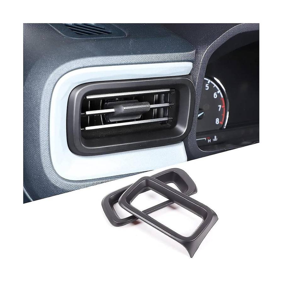 Car Center Console Side Air Outlet Cover Trim for 2022 2023 Dashboard Side Air Outlet Frame Accesso