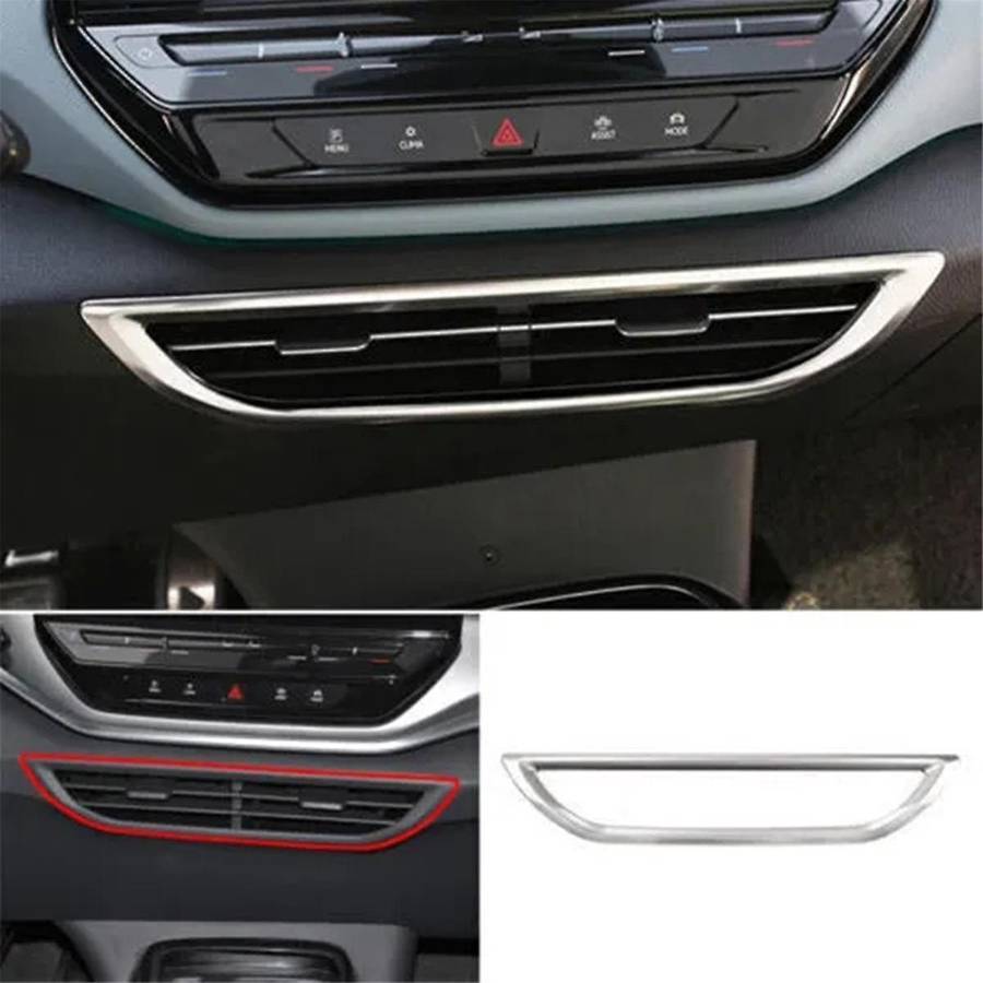 Car Central Control Air Conditioning Outlet Vent Cover Trim Frame for ID.4 ID4 2021-2023 Car Interio