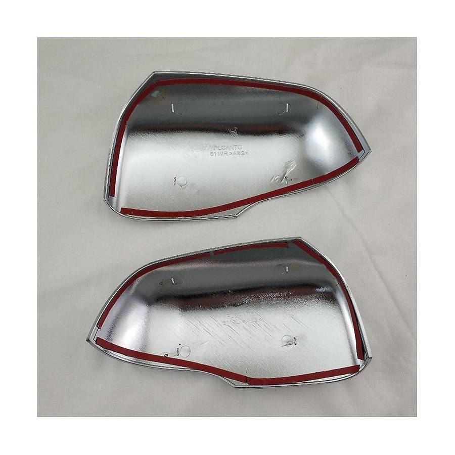Car Chrome Silver Rearview Side Glass Mirror Cover Trim Rear Mirror Covers Shell for Picanto Mornin