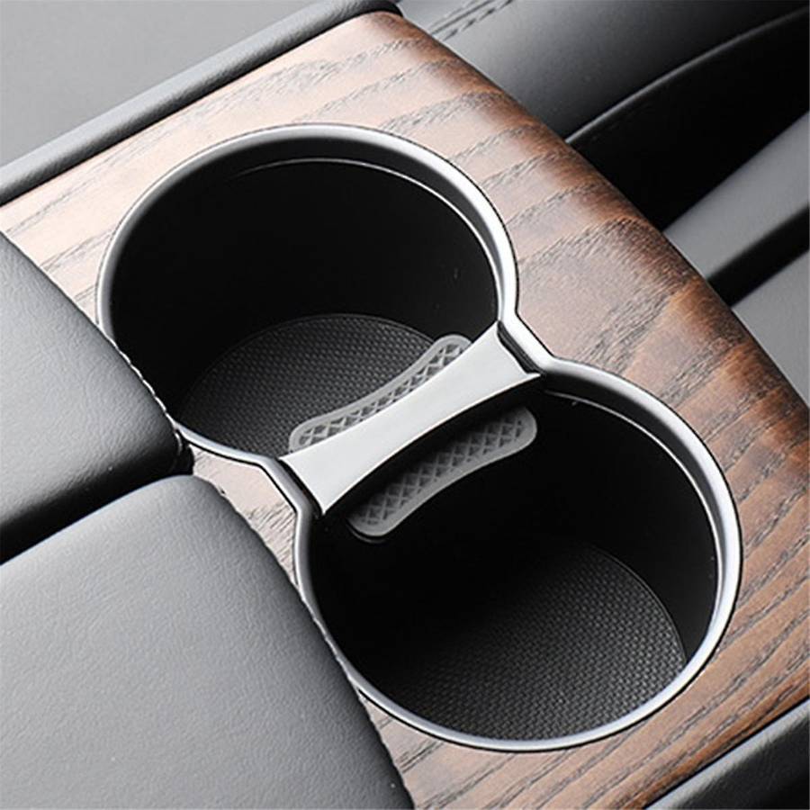 Car Cup Holder Limiter Insert Water Cup Slot Limit Clip for Model X S