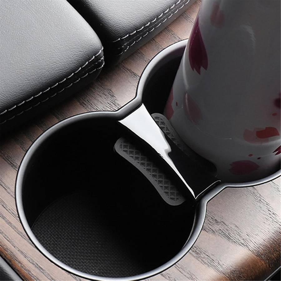 Car Cup Holder Limiter Insert Water Cup Slot Limit Clip for Model X S