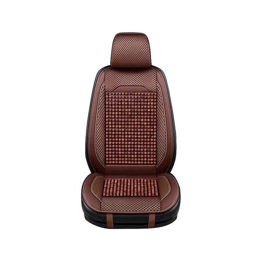 Car Cushion Car Cover Summer Single Piece Cushion Universal Cool Cushion Car Accessories Brown