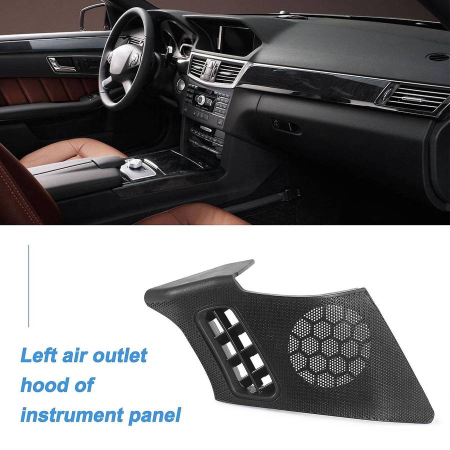 Car Dash Board Left Side Air Vent Speaker Grill Cover Compatible Mercedes