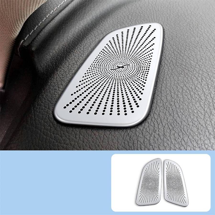 Car Dashboard Horn Cover Air Outlet Trim for GLC C-Class W205 C260 C200 X253 2015-2021 Speaker Cove