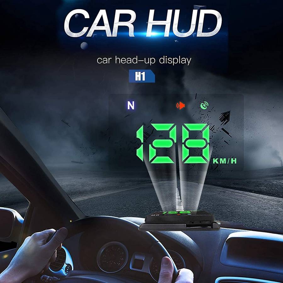 Car Display Car Universal Gps Tester HD HUD Head-Up Display