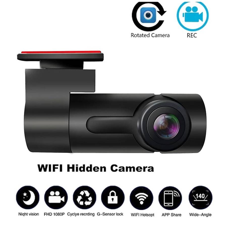 Car Driving Recorder 1080P Hidden DVR HD Night Vision Car Dash Cam Wi-Fi Dynamic Auto Dash Cam