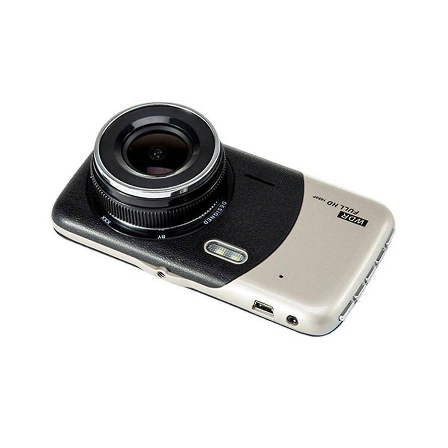 Car Dvr 4inch Dual Lens Car Camera Dvr Camcorder Full Hd 1080p Night Vision Dash Cam Parking Record