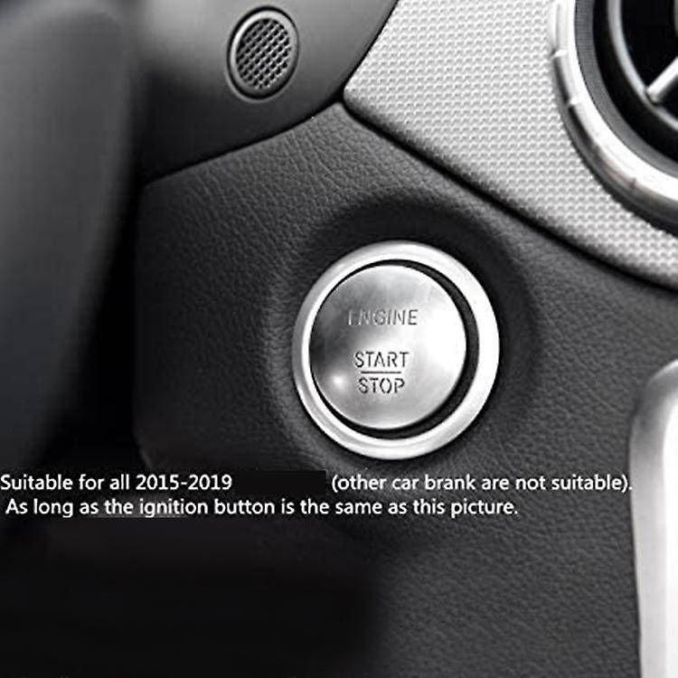 Car Engine Start Stop Ignition One-Button Cover Trim for A200 B200 C300 E300 CLS300 GLA CLA GLC