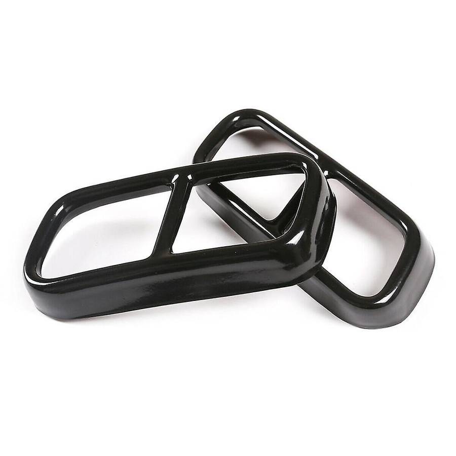 Car Exhaust Muffler Pipe Cover Trims Stainless Steel Exterior Parts for  7 Series F01 2009-2014 Silv