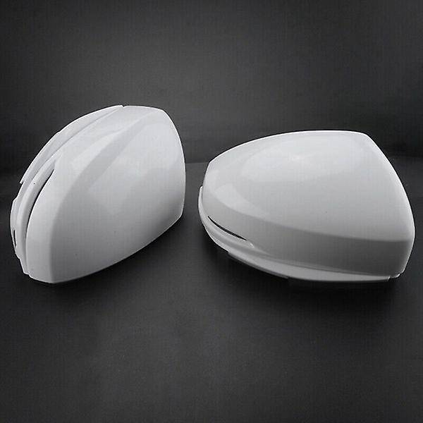 Car Exterior Rearview Door Mirror Cover for Fit Jazz Gk5 2014-2019 Gm6 Side Mirror Housing with Lam