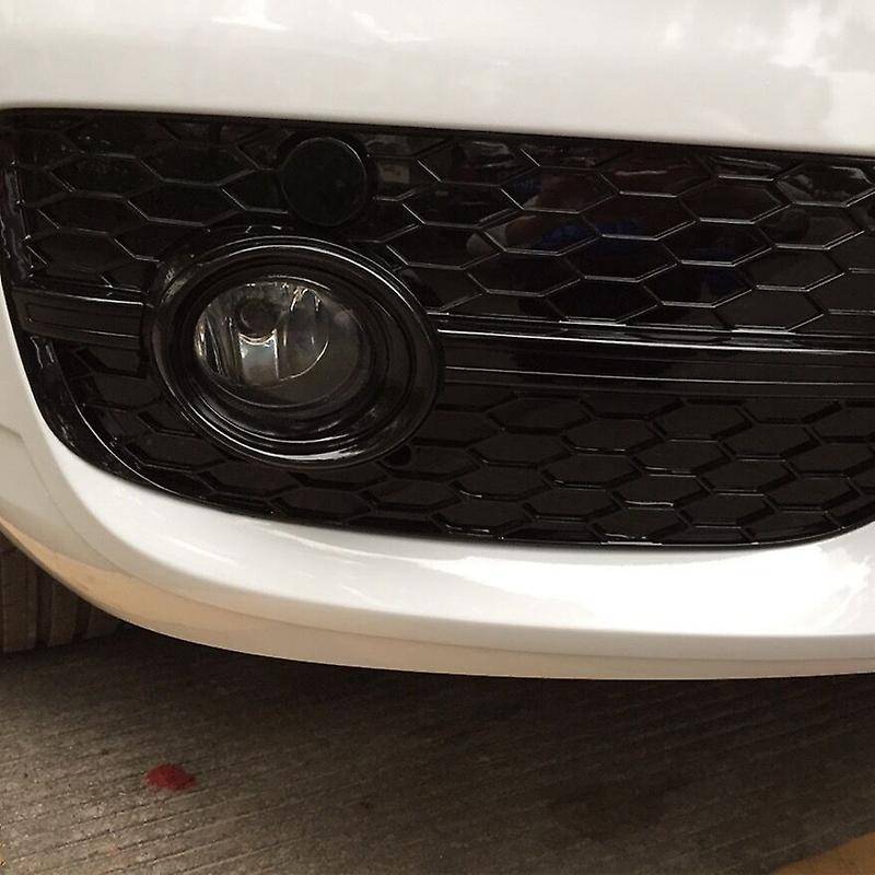 Car Front Bumper Fog Lamp Grille Front Honeycomb Grille Suitable for - Q3 2013-2015