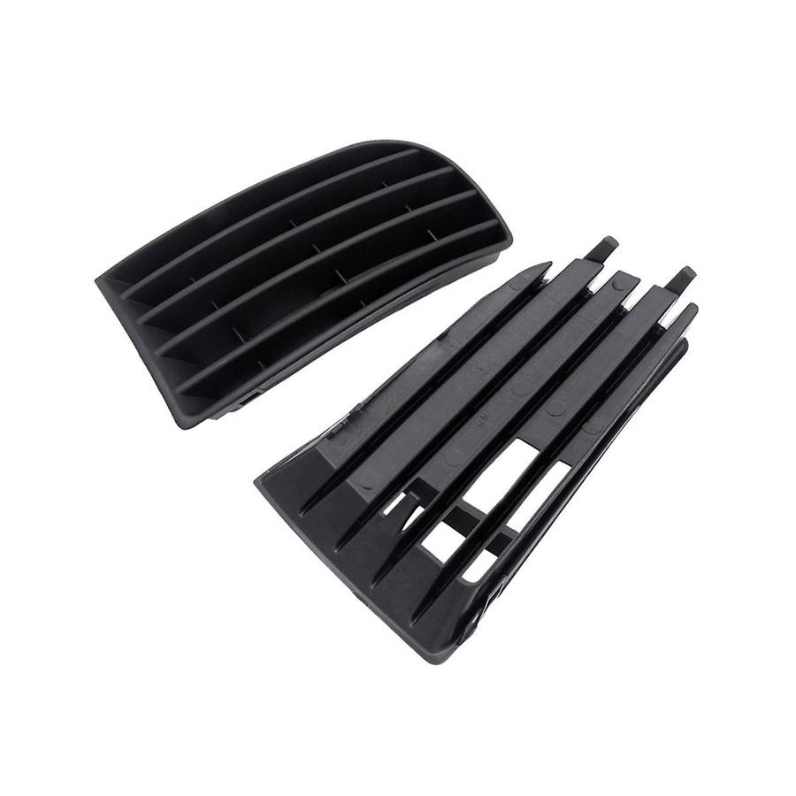 Car Front Bumper Fog Light Grille without Holes Fog Light Cover for Golf 5 Mk5 2005-2009
