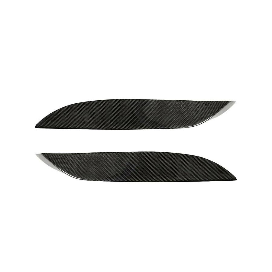 Car Front Bumper Side Splitter Canards Lip Spoiler for F80 M3 F82 F83 2015-2018 Real Carbon Fiber