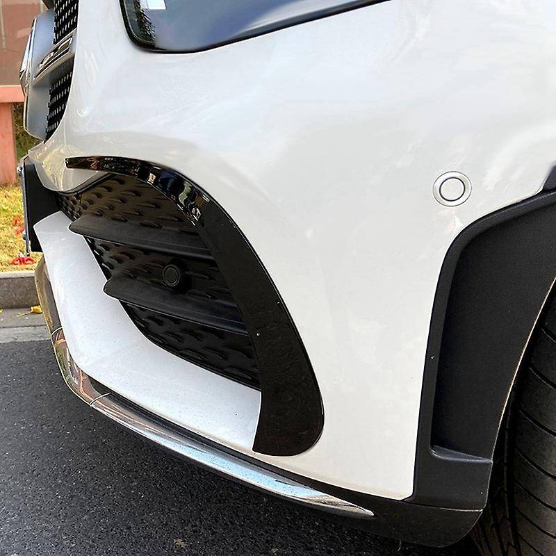 Car Front Bumper Splitter Spoiler Side Decorative Covers Trim for GLC Class GLC260 GLC300 2020 2021