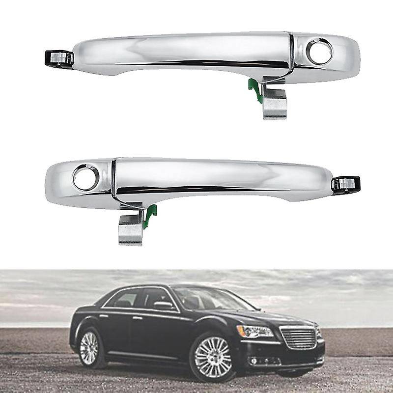 Car Front Left & Right Outer Door Handle for 300 300C Magnum 2005-2010 4589009AD 4589009AH