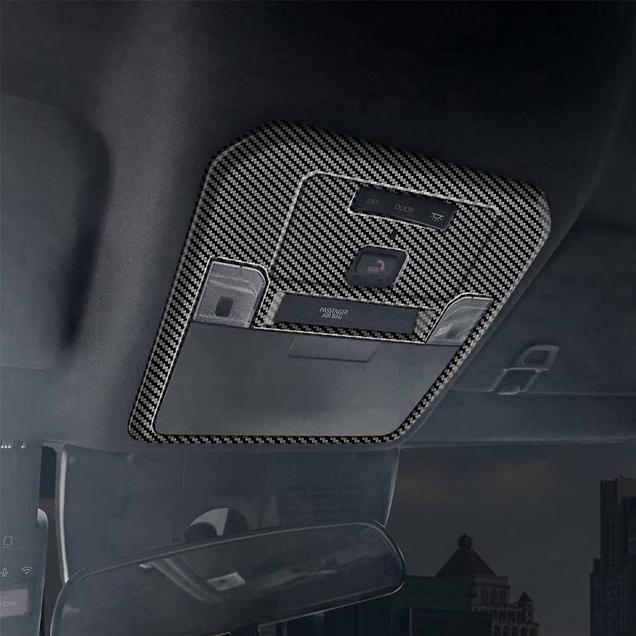 Car Front Reading Light Trim Cover Roof Lamp Panel Frame for 2024 Car Interior Accessories,B