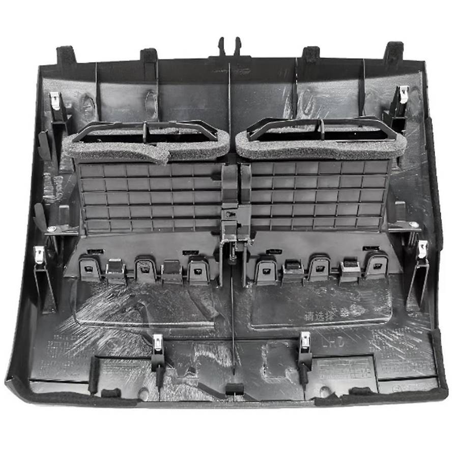 Car Front Upper Top Center Dash A/C Air Vent Assembly for 2007-2012 C11 Tiida 2005-2011 Black