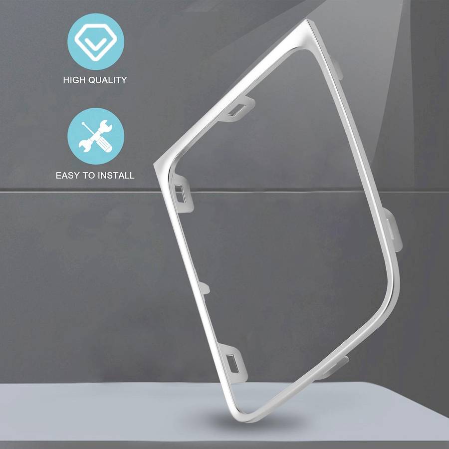 Car Gear Bracket Circle Gear Shift Knob Base Trim Circle Automatic for Golf 7 7.5 Golf R 2008-2013