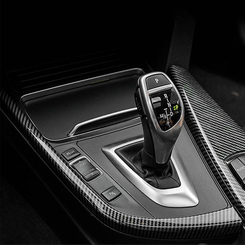 Car Gear Shift Side L Shape Strips Trim Compatible BMW 3 4 Series 3GT F30