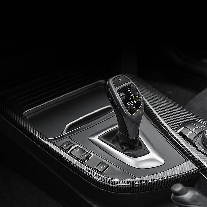 Car Gear Shift Side L Shape Strips Trim Compatible BMW 3 4 Series 3GT F30