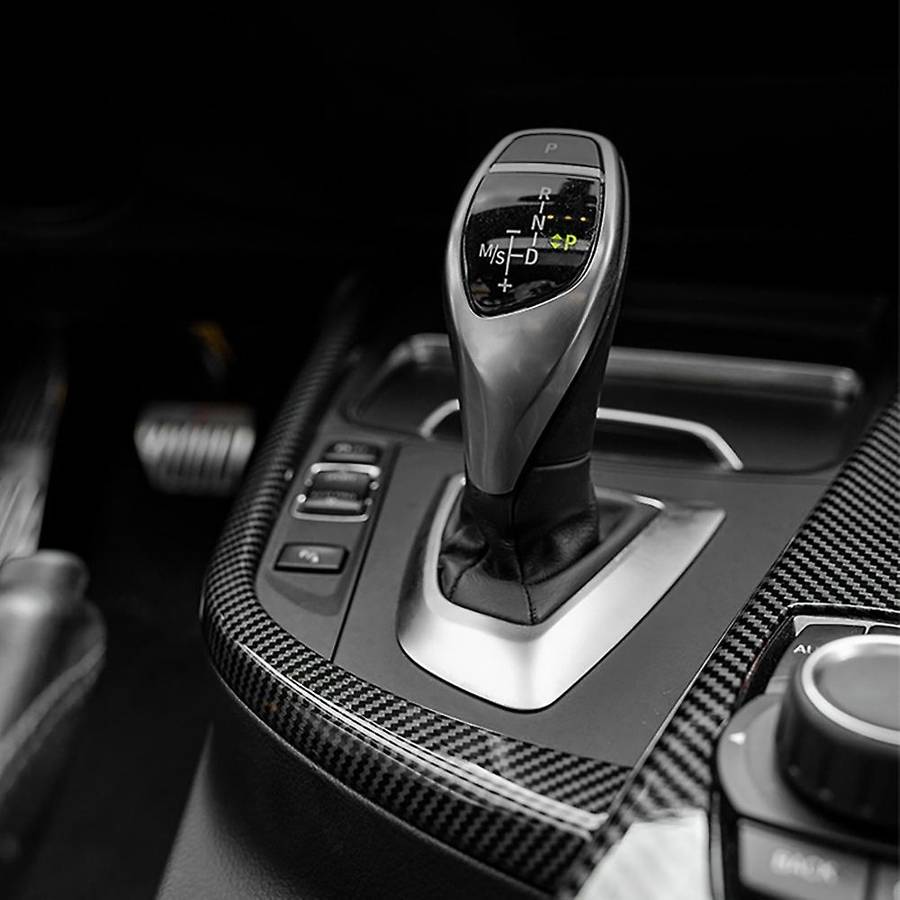 Car Gear Shift Side L Shape Strips Trim Compatible BMW 3 4 Series 3GT F30