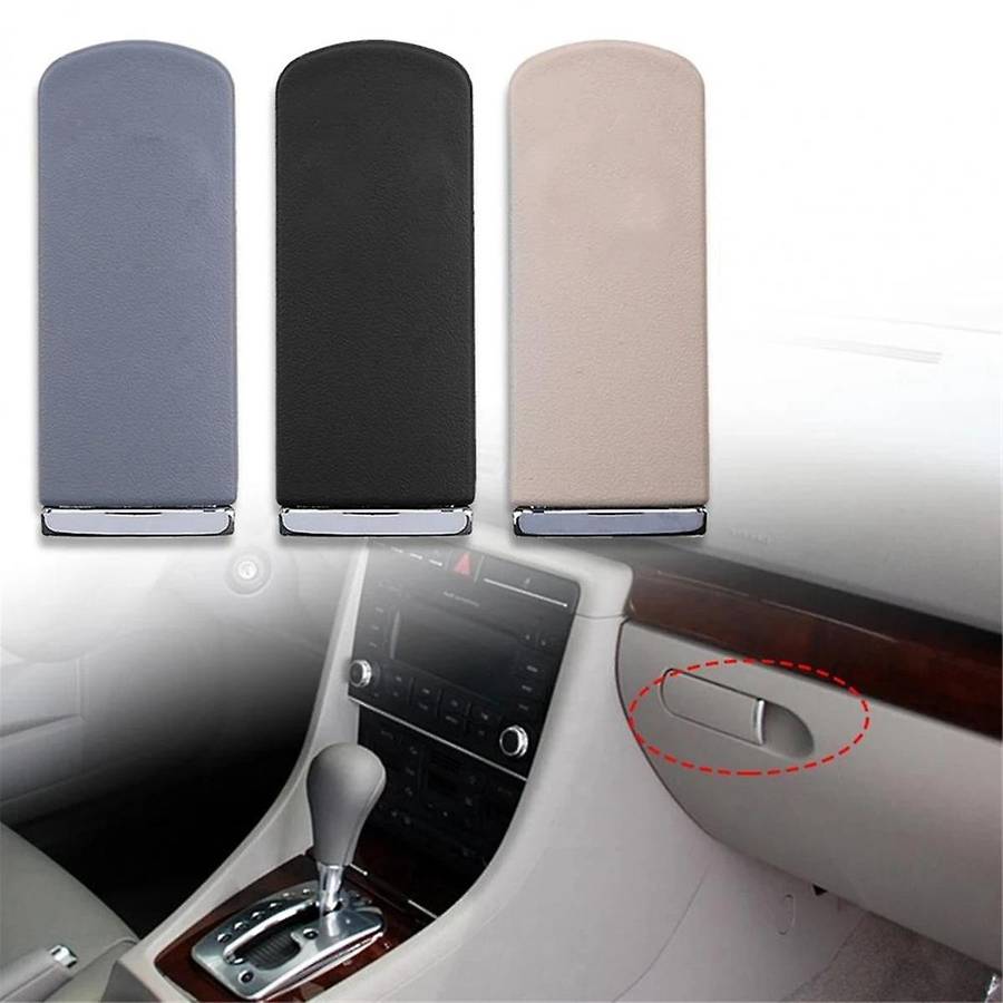 Car Gray Glove Box Lock Lid Handle without Hole for A4 8E B6/B7 A4 8E1857131A 8E1857131 LHD