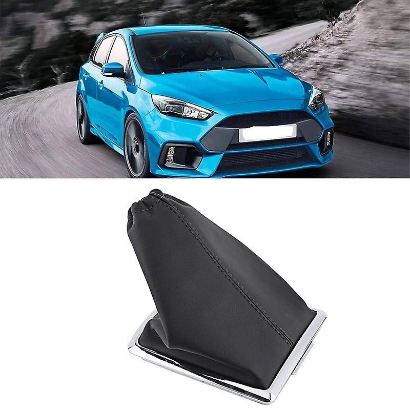 Car Handbrake Gear Shift Stick Gaiter Boot Dust Cover Set for Focus 2005-2012