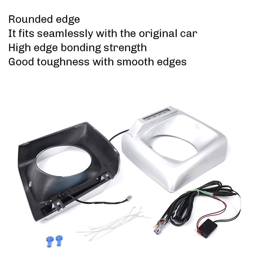 Car Head Light Bezel Grille LED Daytime Running Light for W463 G63 1990-2018 Black