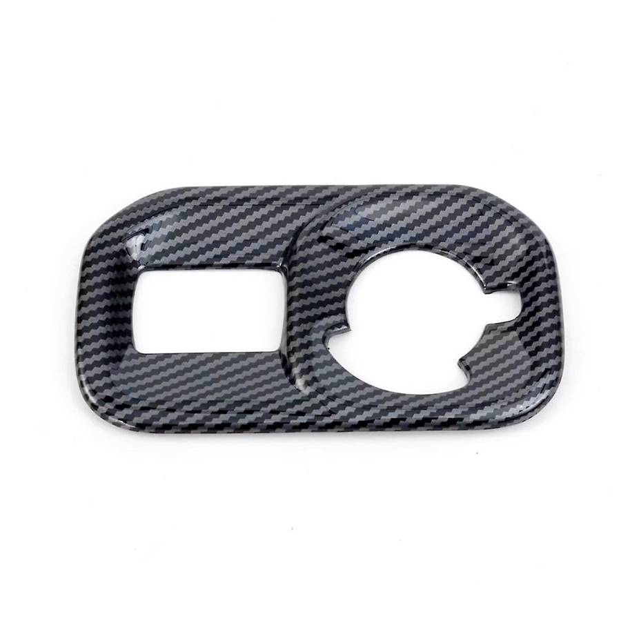 Car Headlight Switch Button Panel Cover Trim for RAM 1500 2500 3500 2019-2023 Accessories ABS Carbon