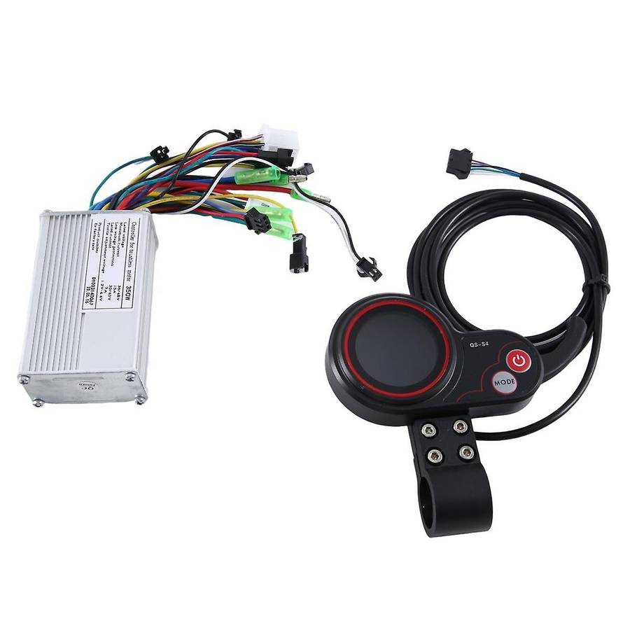 QS-S4 LCD Display+36V 48V 350W BLDC Electric Scooter Brushless Controller Kit for Electric Scooter